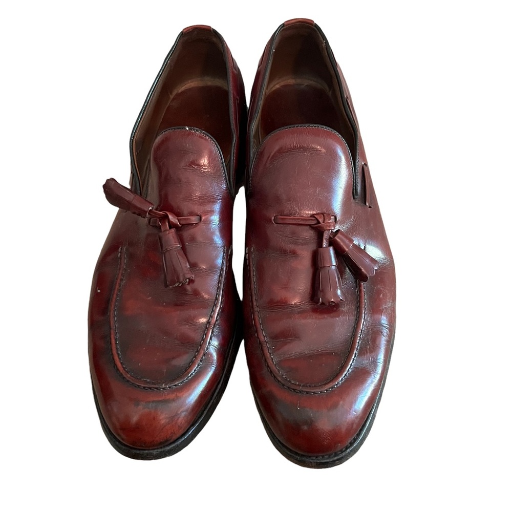 Allen Edmonds Grayson Shell Cordovan Leather Loaf… - image 2